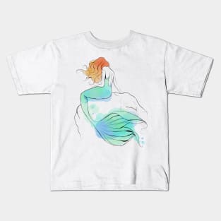 Mermaid in Dream Kids T-Shirt